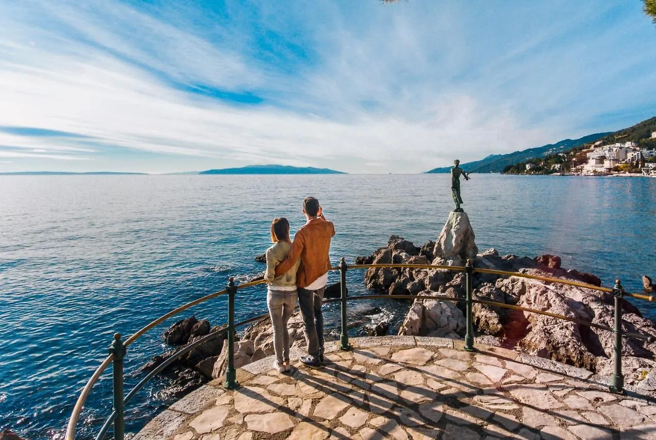 Apartment Maja Opatija With Free Private Parking And Lovely Sea View Terrace Horvátország